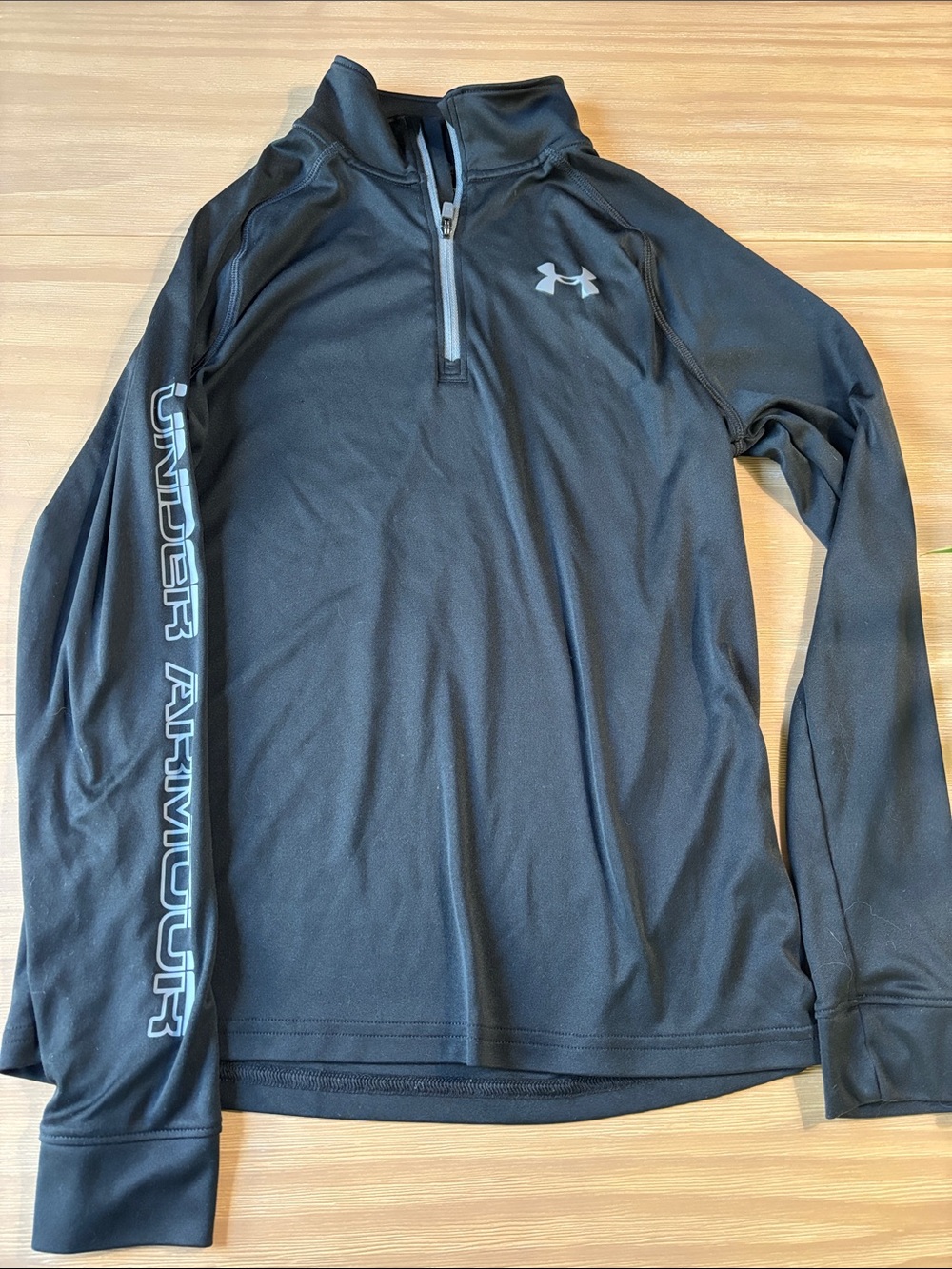 Under Armour Black Men’s Quarter-Zip Performance Top